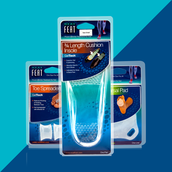 Neat Feat Orthotics Footcare Maximum Foot Support Small main image 1